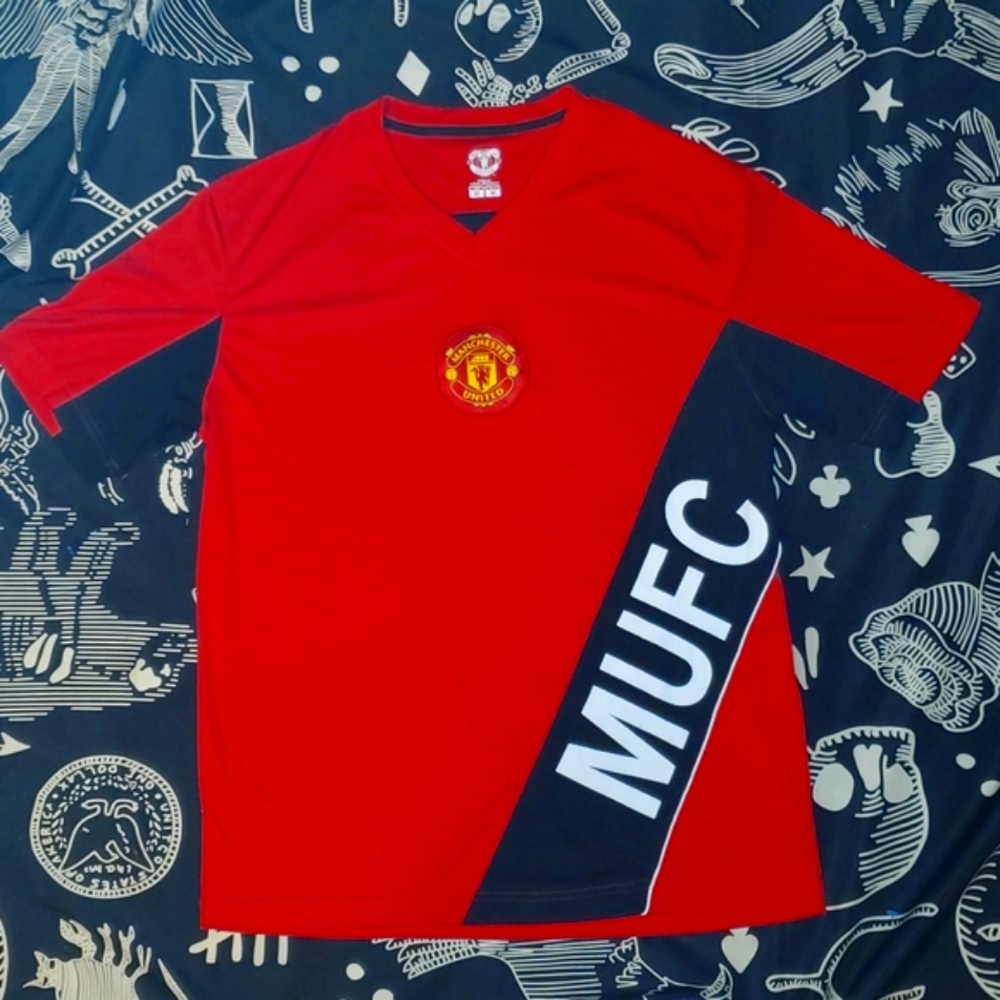 Manchester United mens jersey tee